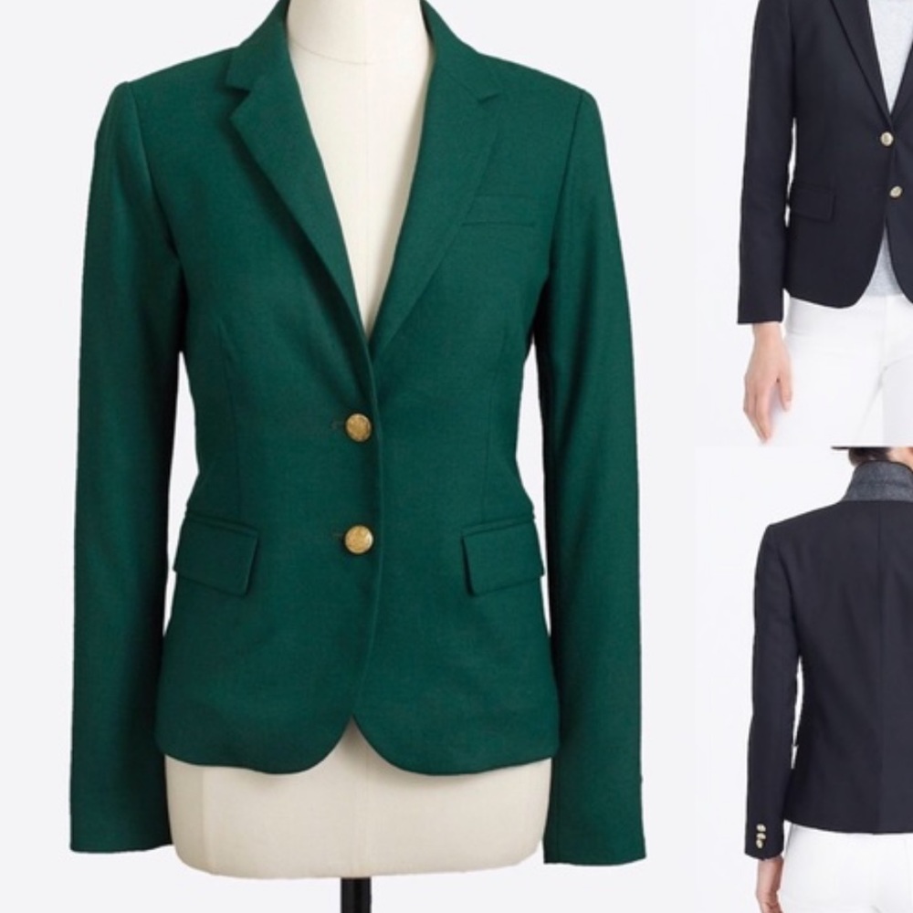 J.Crew Schoolboy Blazer, Green